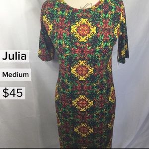 Medium LuLaRoe Julia Dress.